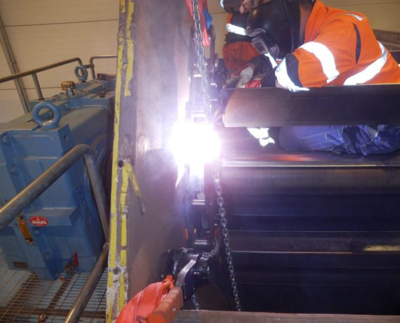 Chain conveyor repair